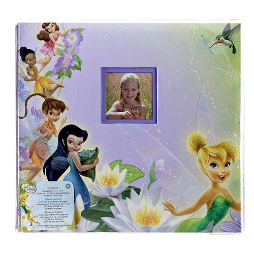 EK Success - Disney Collection - 12 x 12 Scrapbook Album - Tinkerbell