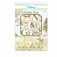 EK Success - Disney Collection - Classic Pooh - Chipboard Box - Alphabet