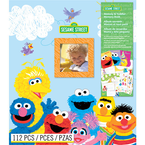 EK Success - Sesame Street Collection - Memory Book Kit - Mommy and Toddler