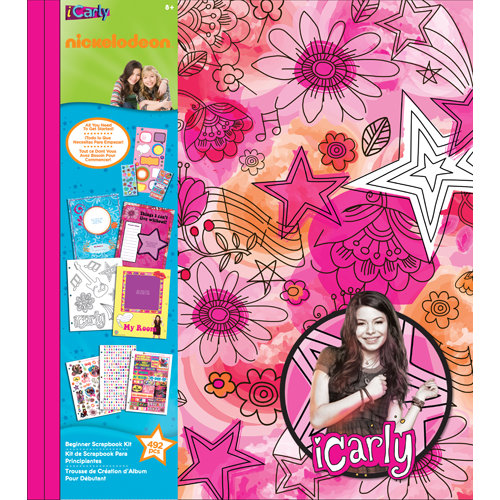 EK Success - Nickelodeon Collection - Beginner Scrapbook Album - iCarly