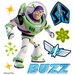 EK Success - Disney Collection - 3 Dimensional Stickers with Epoxy Foil and Varnish Accents - Buzz Lightyear