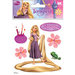 EK Success - Disney Collection - 3 Dimensional Stickers with Epoxy Gem and Glitter Accents - Rapunzel