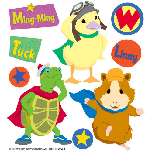 EK Success - Nickelodeon Collection - 3 Dimensional Stickers with Varnish Accents - Wonder Pets