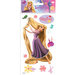 EK Success - Disney Collection - 3 Dimensional Stickers Epoxy Foil Gem and Glitter Accents - Rapunzel 2