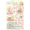 EK Success - Disney Collection - Classic Pooh - 3 Dimensional Stickers with Gem and Glitter Accents - Girl