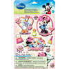 EK Success - Disney Collection - Mickey Family - 3 Dimensional Stickers with Gem and Glitter Accents - Girls