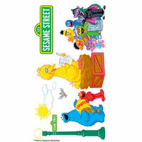 EK Success - Sesame Street Collection - 3 Dimensional Stickers with Foil and Varnish Accents - Sesame Street Group