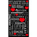 EK Success - Sticko Classic Stickers - Valentine Day Subway Art