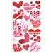 EK Success - Sticko Classic Collection - Stickers - Funky Hearts
