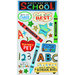 EK Success - Sticko Classic 58 Stickers - First Day of School
