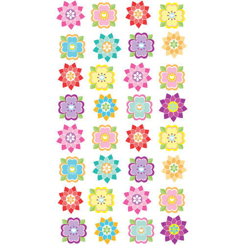 EK Success - Sticko Classic Stickers - Mini Flower Repeats