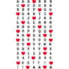 EK Success - Sticko Classic Stickers - Happy Heart Alphabet