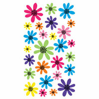 EK Success - Sticko Classic Collection - Stickers - Doodle Daisies
