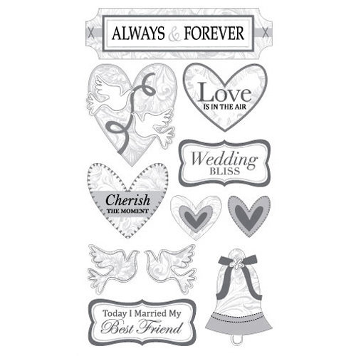 EK Success - Sticko Classic Collection - Stickers - Always and Forever