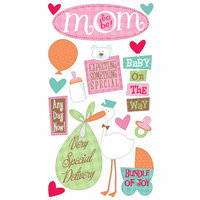 EK Success - Sticko Classic Collection - Stickers - Mom to Be