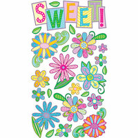 EK Success - Sticko Classic Collection - Stickers - Sweet Flower