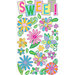 EK Success - Sticko Classic Collection - Stickers - Sweet Flower