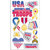 EK Success - Sticko Patriotic Collection - Stickers - Support Our Troops