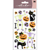 EK Success - Sticko Classic Stickers - Halloween - Black Cats and Skeletons