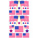 EK Success - Sticko Sparkler Stickers - Flag Day