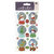 EK Success - Sticko Sparkler Stickers - Christmas - Whimsical Christmas Snowglobe