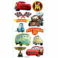 EK Success - Disney Collection - 3 Dimensional Puffy Stickers - Cars