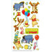 EK Success - Disney Collection - 3 Dimensional Puffy Stickers - Winnie the Pooh