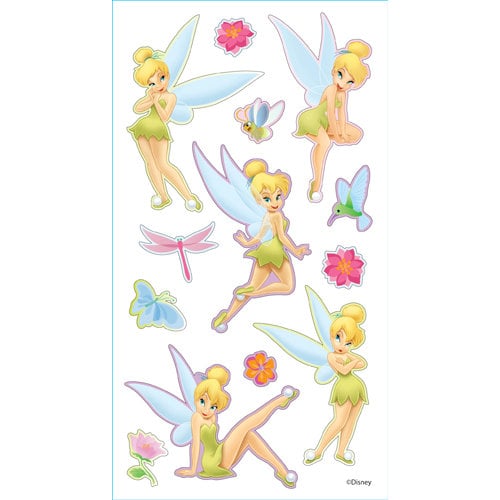EK Success - Disney Collection - 3 Dimensional Puffy Stickers - Tinker Bell
