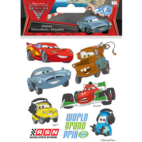 EK Success - Disney Collection - Metallic Stickers - Cars