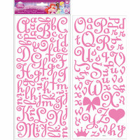 EK Success - Disney Collection - 3 Dimensional Felt Stickers - Princess Alphabet