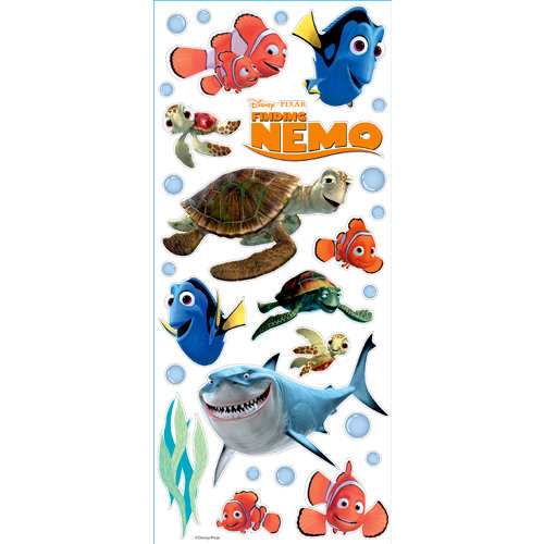 EK Success - Disney Collection - Large Classic Stickers - Finding Nemo