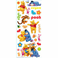 EK Success - Disney Collection - Large Classic Stickers - Pooh and Friends