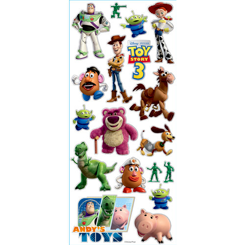 EK Success - Disney Collection - Large Classic Stickers - Toy Story 3