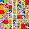 EK Success - Disney Collection - 12 x 12 Paper with Varnish Accents - Mickey and Friends Portrait