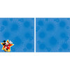 EK Success - Disney Collection - 12 x 12 Double Sided Paper with Varnish Accents - Mickey Star