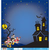 EK Success - Disney Collection - Halloween - 12 x 12 Double Sided Paper with Varnish Accents - Mickey and Friends Trick or Treat