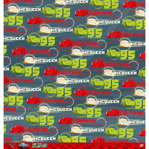 EK Success - Disney Collection - Cars 2 - 12 x 12 Paper - Lightning McQueen 95