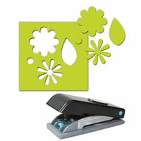 EK Success - Paper Shapers - Slim Profile - Large Punch - Flowers and Leaves