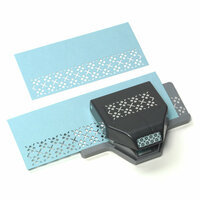 EK Success - Paper Shapers - Slim Profile - Large Edger Punch - Argyle