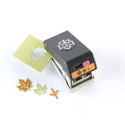 EK Success - Paper Shapers - Halloween - Slim Profile - Layering Punch - Fall Leaf