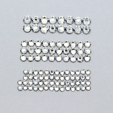 EK Success - Jolee's Jewels - Crystallized Swarovski Elements Collection - Flat Back Hotfix Jewels - Value Pack - Crystal Combo
