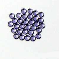 EK Success - Jolee's Jewels - Crystallized Swarovski Elements Collection - Flat Back Hotfix Jewels - 4 mm - Tanzanite