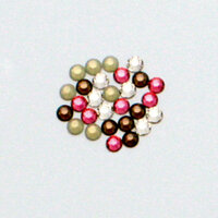 EK Success - Jolee's Jewels - Crystallized Swarovski Elements Collection - Flat Back Hotfix Jewels - 4 mm - Trellis Mix