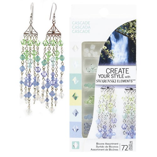 EK Success - Create Your Style - Fashion Kits Collection - Jewelry - Cascade Crystal Assortment