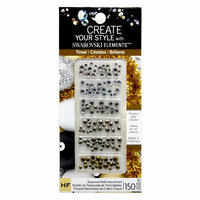 EK Success - Create Your Style - Christmas - Jewelry - Hotfix Assortment - Tinsel