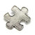EK Success - Create Your Style - Just Add Crystals Collection - Jewelry - Pendant - Puzzle Piece - Silver