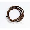EK Success - Jolee's Jewels - Jewelry Cord - 20 Inch Knotted Thin Cotton - Brown