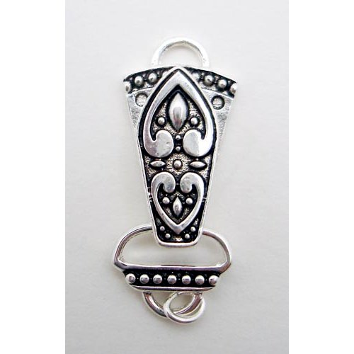 EK Success - Jolee's Jewels - Jewelry Clasp Closure - Gothic Heart - Silver