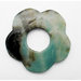 EK Success - Jolee's Jewels - Jewelry Stone Pendant - Donut Flower - Black Amazonite