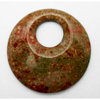 EK Success - Jolee's Jewels - Jewelry Stone Pendant - Top Hole Donut - China Ukanite